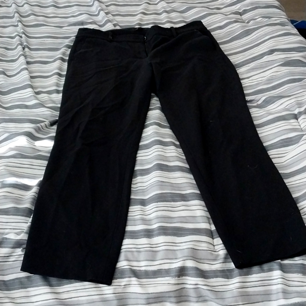 JCrew Size 10 Black Slacks